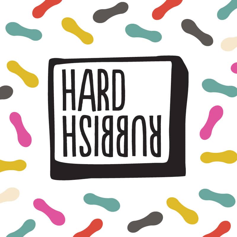 Bar Branding and Graphic Design for Hard Rubbish