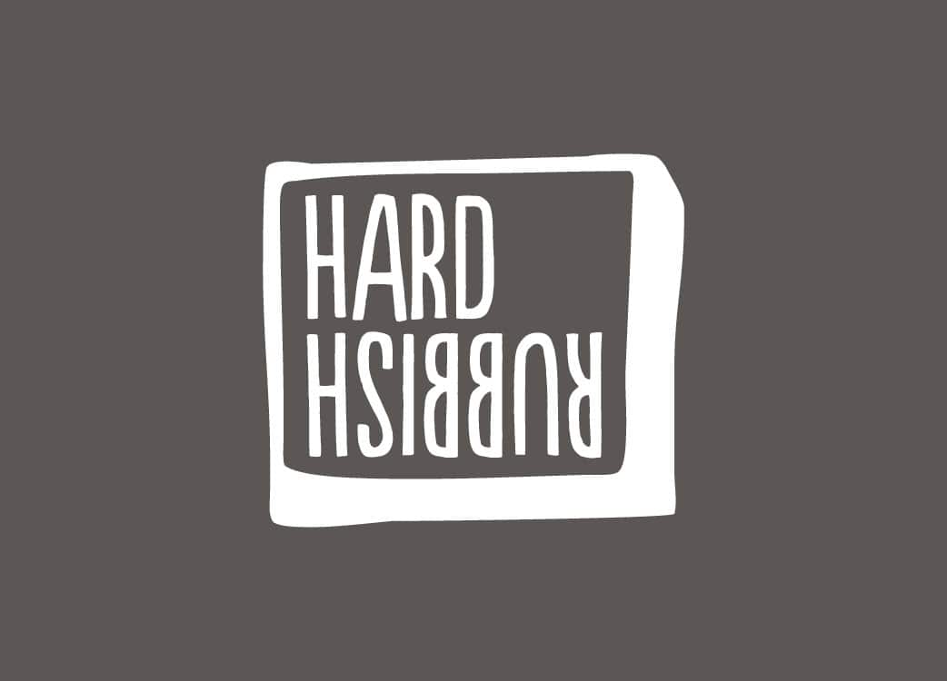 Hard Rubbish Bar Pub Brand Identity Logo Branding Melbourne