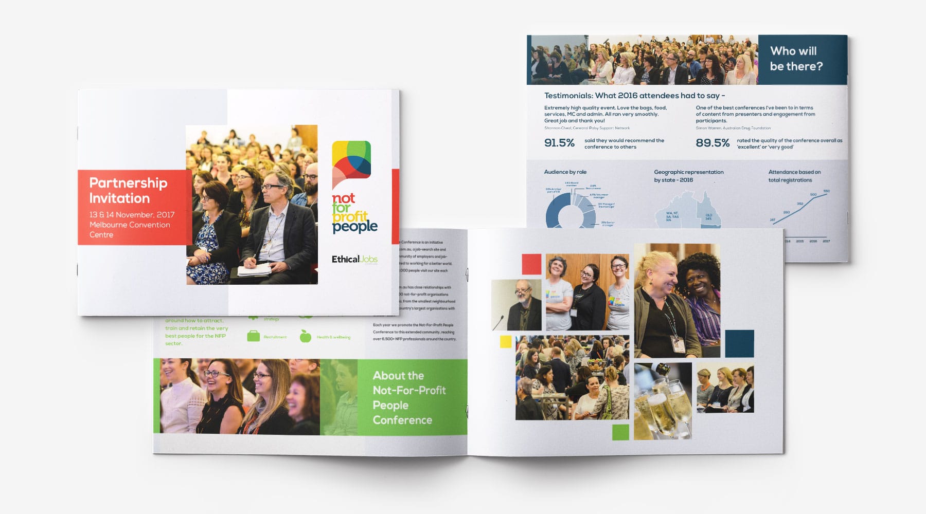 Not for Profit People brochure design