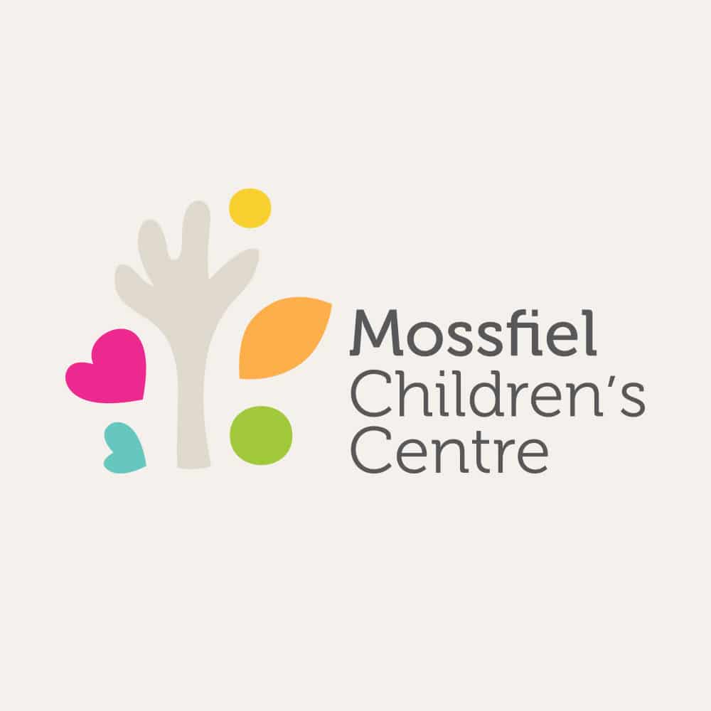 Mossfiel Childrens Centre Branding Graphic Design